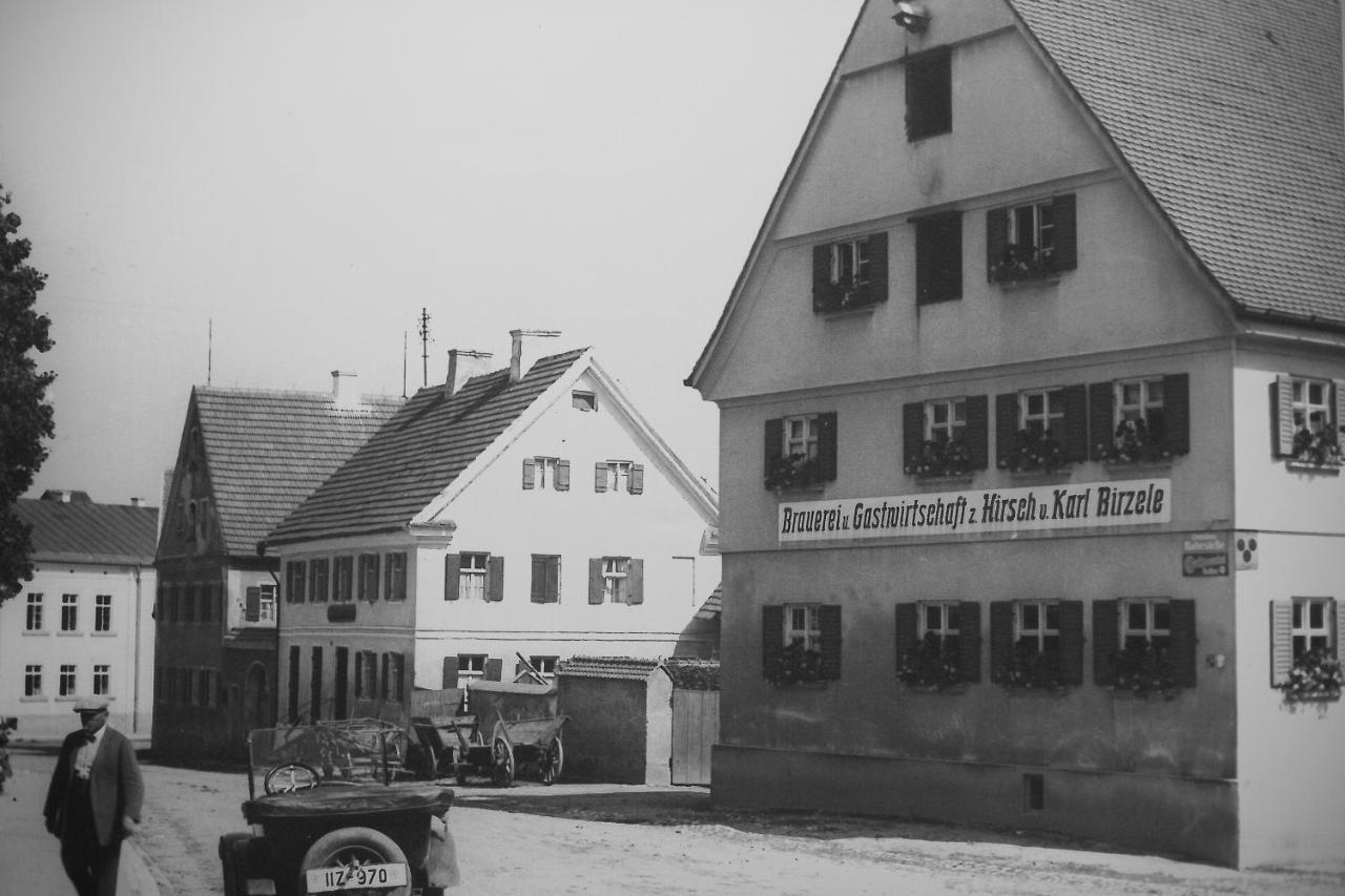 Hotel Zum Hirsch Wertingen Exteriör bild